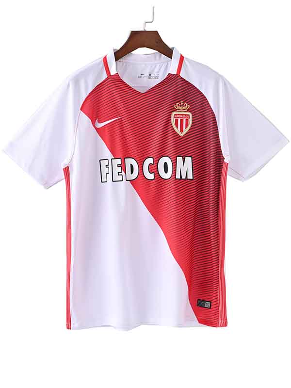 AS Monaco home jersey mens retro shirt 2016-2017
